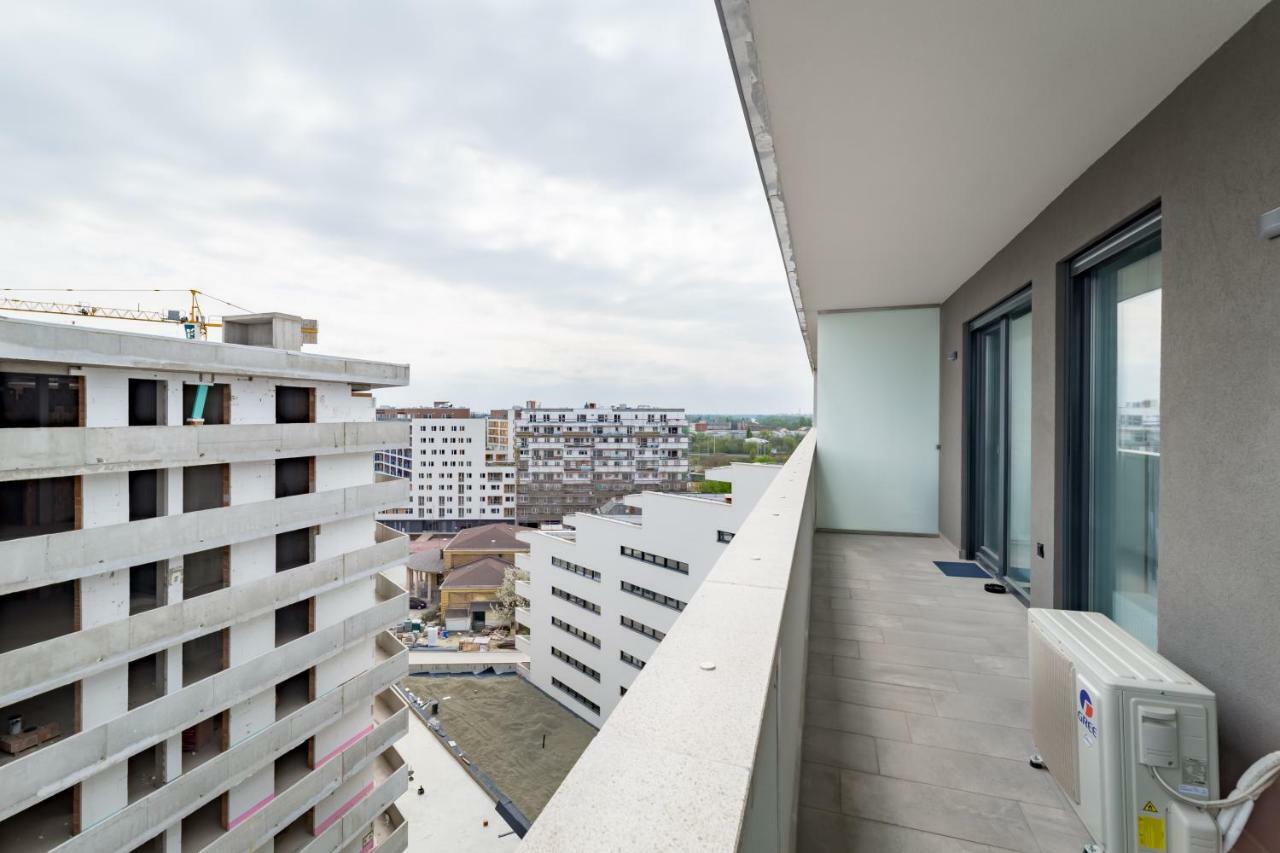 Bpr Chic White Home With Terrace & A/C & Garage Budapesta Exterior foto